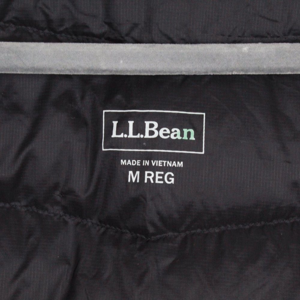 LL BEAN Downtek Down Puffer Winter Jacket Size M - Picture 8 of 10